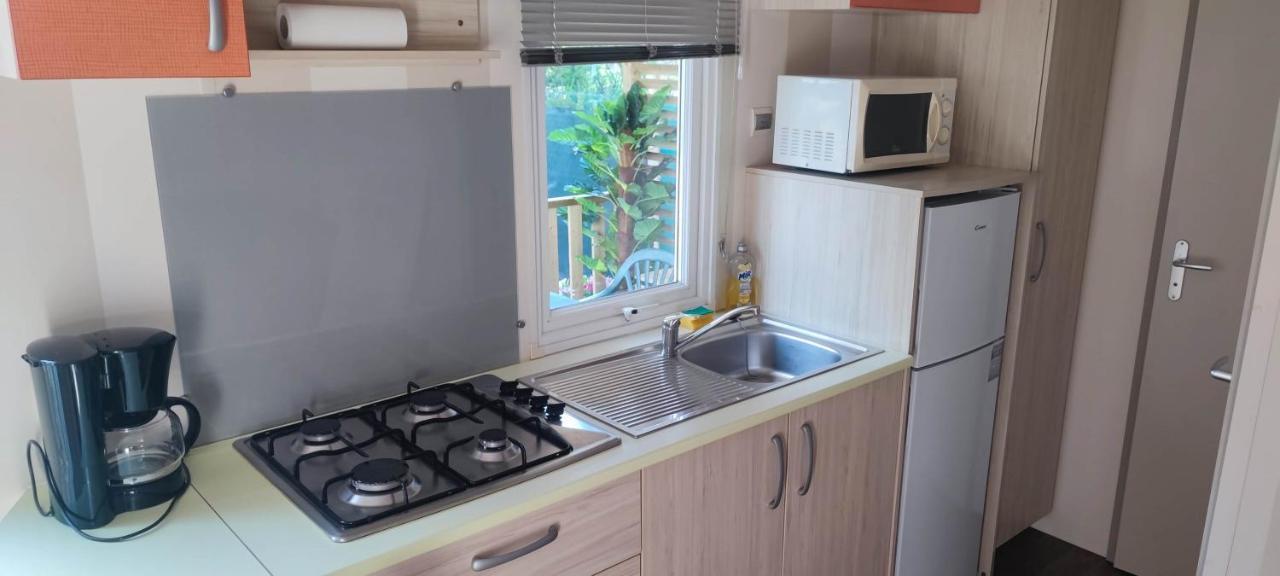 Mobil Home 630 Camping L'Europe Vic la Gardiole Bagian luar foto